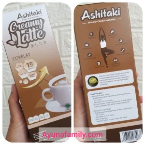 ashitaki creamy latte rasa cokelat