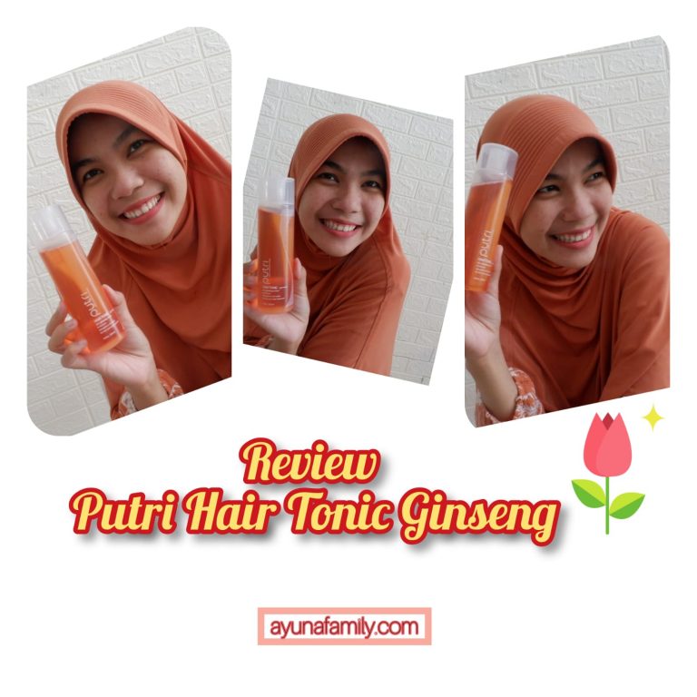 Hasil memakai putri hair tonic selama dua minggu