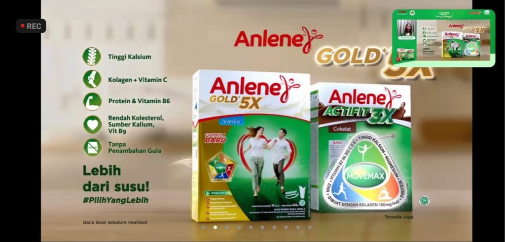Anlene actifit 3x dan anlene gold 5x