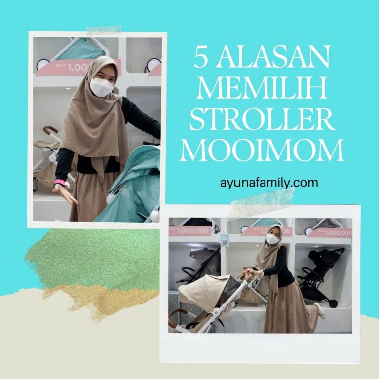 Mencari stroller? Cobain stroller Mooimom yang praktis dan efektif ini deh