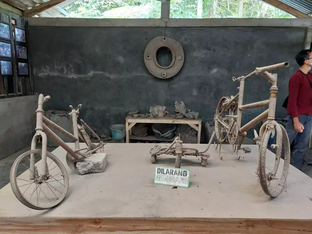 Kondisi sepeda di museum Mini Sisa Hartaku