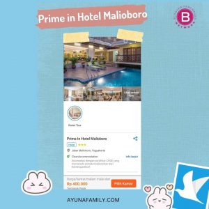 Menginap di Prime in Hotel Malioboro