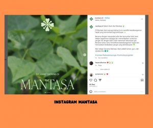 Instagram MANTASA