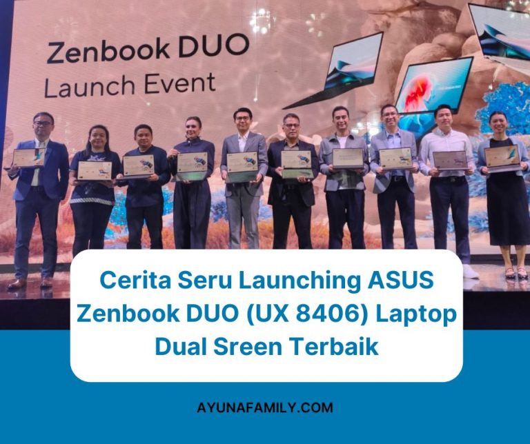 Cerita seru launching Zenbook Duo di Raffless
